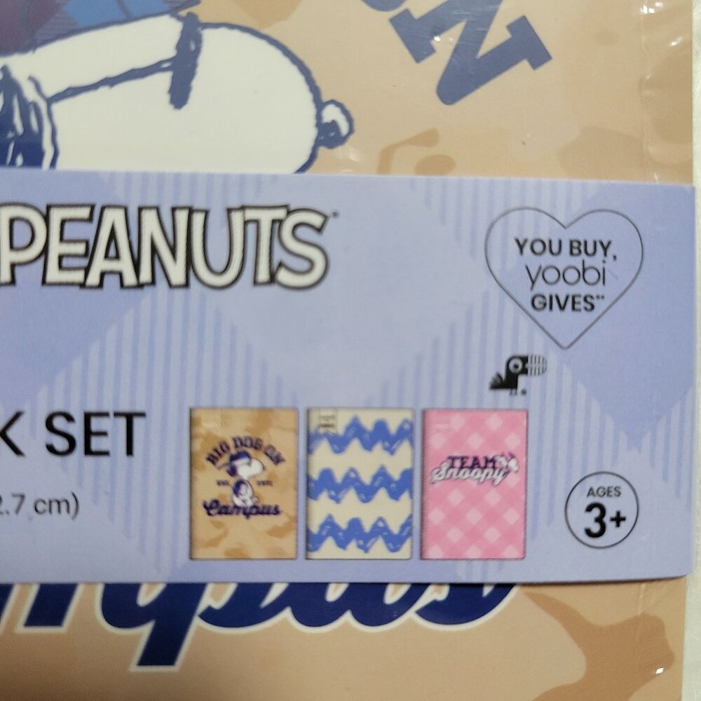 Yoobi x Peanuts Mini Notebook & Pen Set - Picture 6 of 10